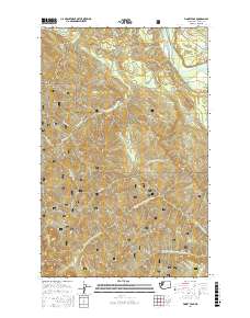 Finney Peak 2017 topographic map thumbnail