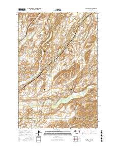Fishtrap Lake 2017 topographic map thumbnail