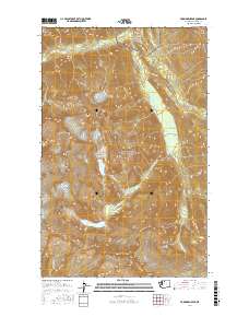 Forbidden Peak 2017 topographic map thumbnail
