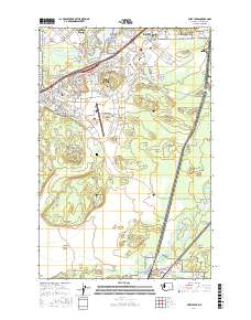 Fort Lewis 2017 topographic map thumbnail