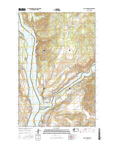 Fort Spokane 2017 topographic map thumbnail