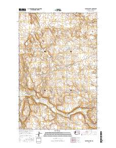 Foster Coulee 2017 topographic map thumbnail