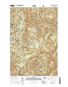 French Butte 2017 topographic map thumbnail