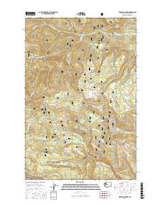 Frost Mountain 2017 topographic map thumbnail