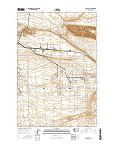 Gable Butte 2017 topographic map thumbnail