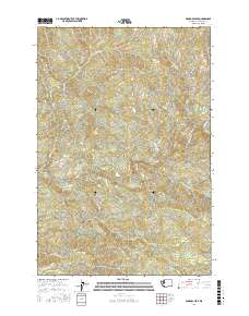 Georges Peak 2017 topographic map thumbnail