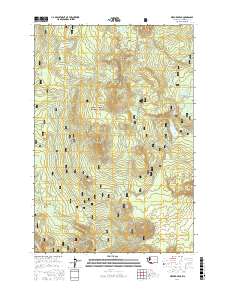 Gifford Peak 2017 topographic map thumbnail