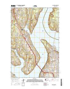 Gig Harbor 2017 topographic map thumbnail