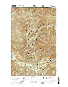 Glacier 2017 topographic map thumbnail