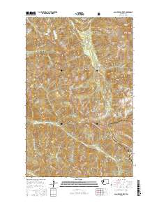 Glacier Peak West 2017 topographic map thumbnail