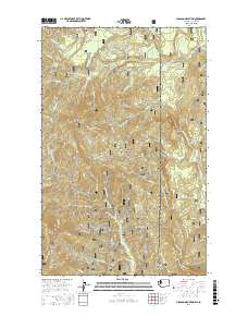 Gleason Mountain 2017 topographic map thumbnail