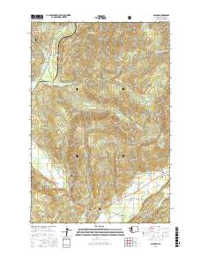 Glenoma 2017 topographic map thumbnail