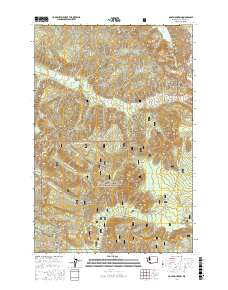 Goat Mountain 2017 topographic map thumbnail