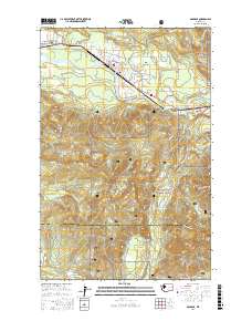Gold Bar 2017 topographic map thumbnail