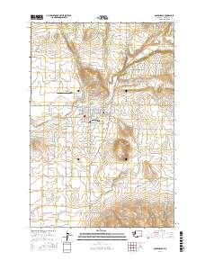 Goldendale 2017 topographic map thumbnail