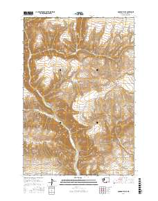 Goodnoe Hills 2017 topographic map thumbnail