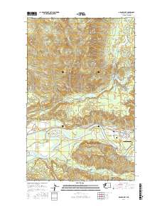 Grandy Lake 2017 topographic map thumbnail