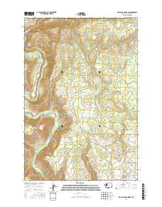 Grayback Mountain 2017 topographic map thumbnail