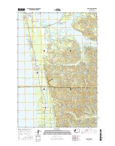Grayland 2017 topographic map thumbnail