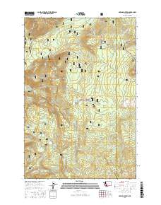 Green Mountain 2017 topographic map thumbnail