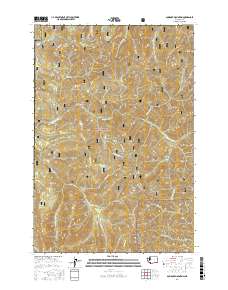 Gumboot Mountain 2017 topographic map thumbnail