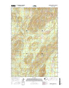 Gunderson Mountain 2017 topographic map thumbnail