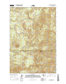 Hagerty Butte 2017 topographic map thumbnail
