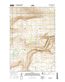 Hanford NE 2017 topographic map thumbnail