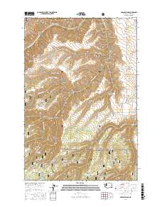 Harlow Ridge 2017 topographic map thumbnail