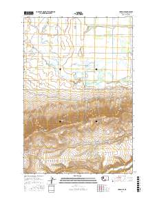 Harrah SE 2017 topographic map thumbnail