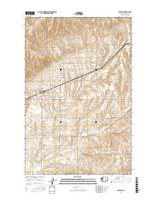 Hartline 2017 topographic map thumbnail