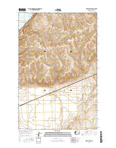Hartline NW 2017 topographic map thumbnail
