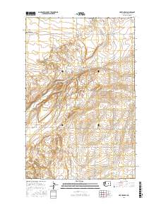 Hartline SW 2017 topographic map thumbnail