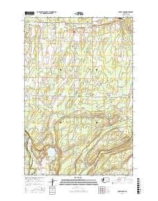 Harts Lake 2017 topographic map thumbnail