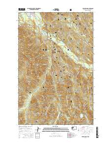 Helena Ridge 2017 topographic map thumbnail
