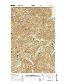 Helmer Mountain 2017 topographic map thumbnail