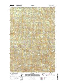 Hemlock Pass 2017 topographic map thumbnail