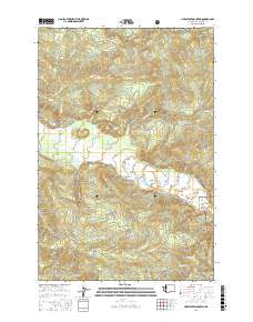 Hoffstadt Mountain 2017 topographic map thumbnail