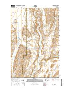 Honn Lakes 2017 topographic map thumbnail