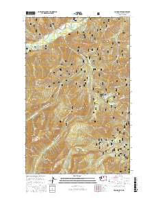 Hoodoo Peak 2017 topographic map thumbnail