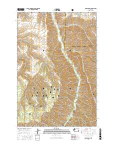 Hopkins Ridge 2017 topographic map thumbnail