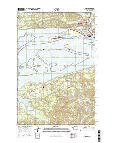 Hoquiam 2017 topographic map thumbnail