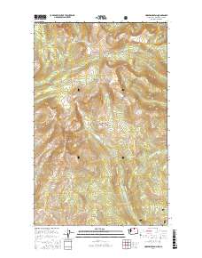 Horseshoe Basin 2017 topographic map thumbnail
