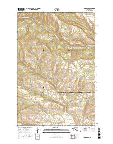 Hudson Creek 2017 topographic map thumbnail