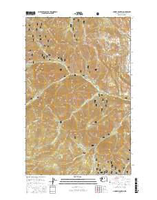 Hungry Mountain 2017 topographic map thumbnail