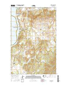 Hunters 2017 topographic map thumbnail