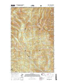 Hurley Peak 2017 topographic map thumbnail