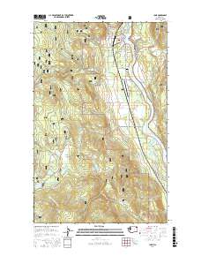 Ione 2017 topographic map thumbnail