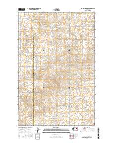Jack Woods Butte 2017 topographic map thumbnail
