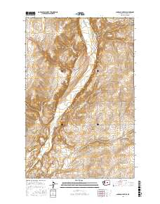 Jameson Lake SW 2017 topographic map thumbnail